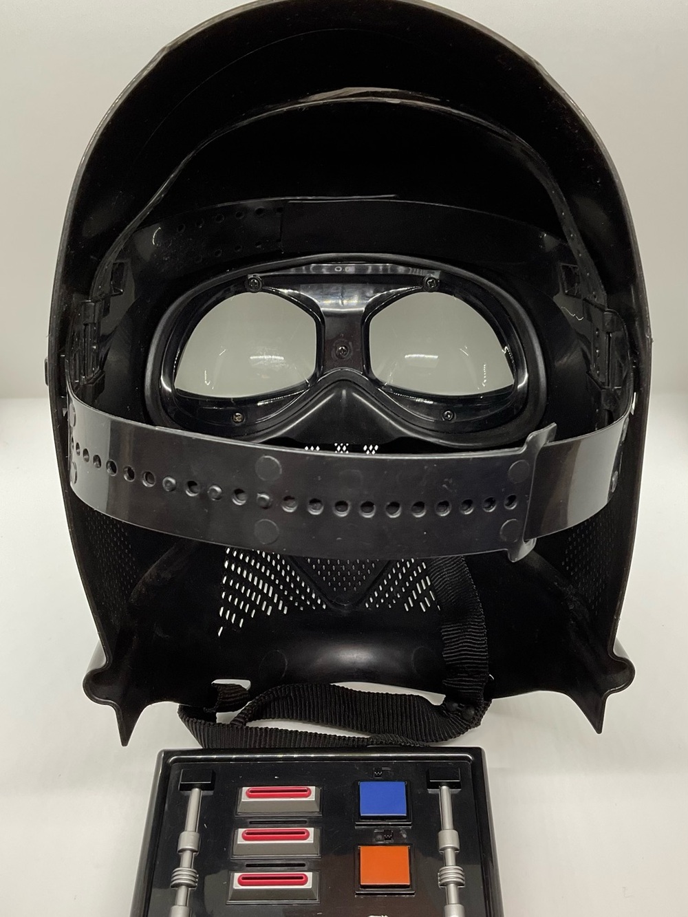 2004 Hasbro Star Wars Darth Vader Helmet Working Control Panel Voice Changer - Picture 8 of 10